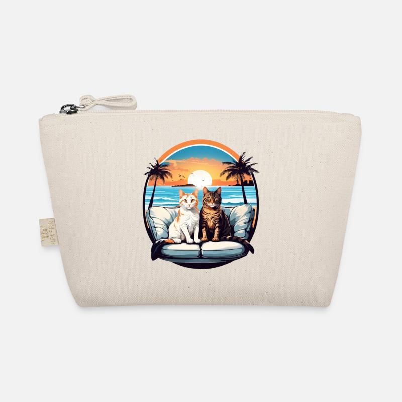 Cats by the sea Organic Pouch