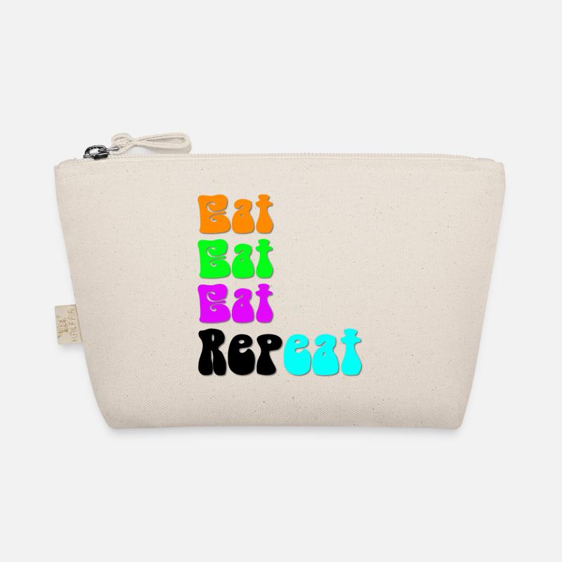 eat repeat - Bio-Täschchen - Natur