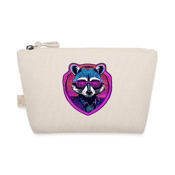 Disco raton laveur / néon / Animal / Zoo / raton laveur - Trousse biologique - nature - Devant