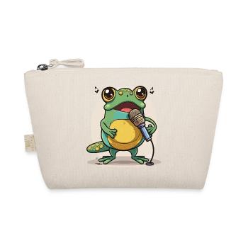 Frogs Melody - Organic Pouch - nature - Front