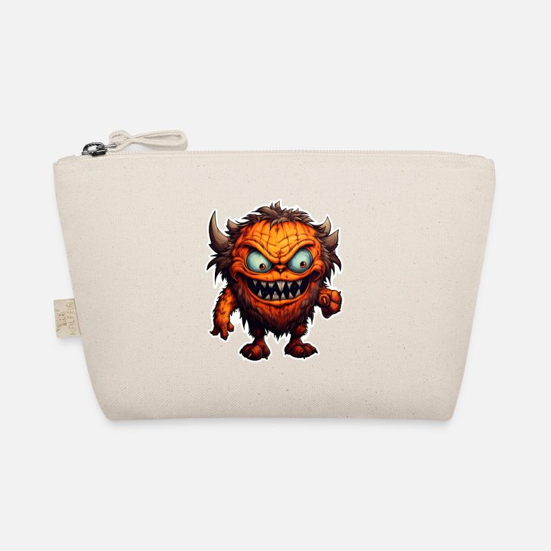 Halloween Monster 2 Bio-Täschchen
