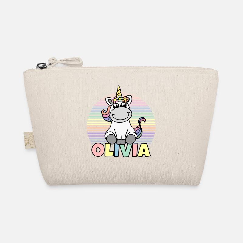 Nom de la licorne Olivia Trousse biologique