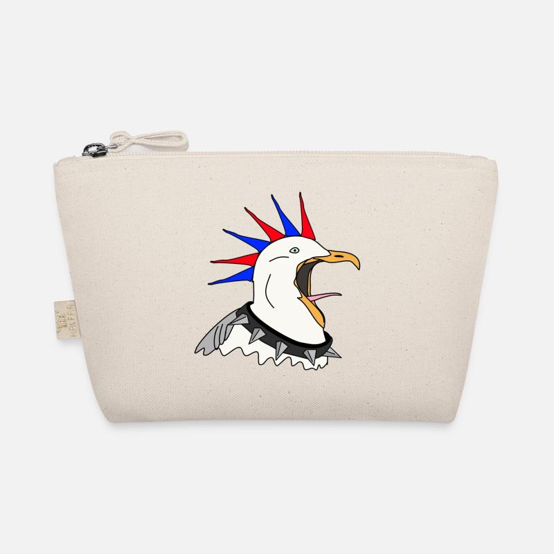 Punk Seagull Organic Pouch