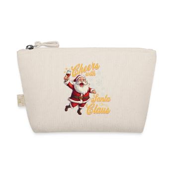 Santa Claus Alcohol Beer Mulled Wine Liquor Cheers - Organic Pouch - nature - Front