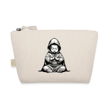 Cute Baby Buddha - Organic Pouch - nature - Front