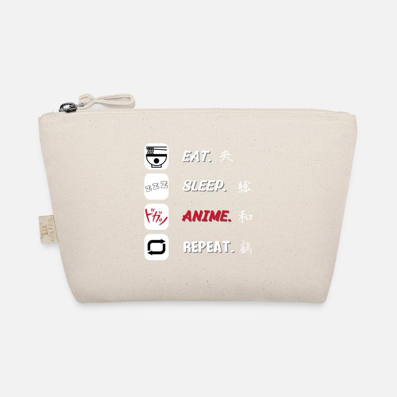 Eat Sleep Anime Repeat Trousse biologique