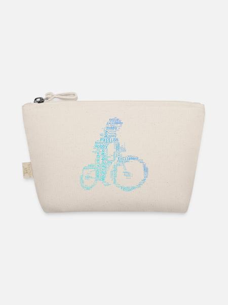 Radfahrer Radsport MTB Herren Mountainbike - Bio-Täschchen - Natur