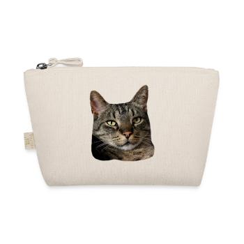 Cat Tiger Cat Funny Cat Shirt Gift - Organic Pouch - nature - Front