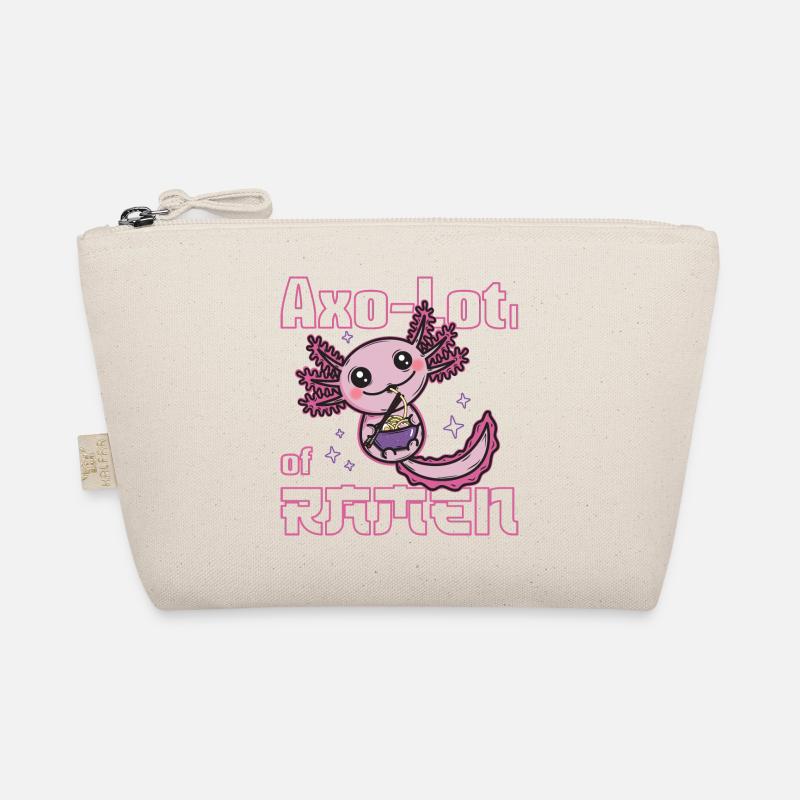 Axolotl mangeant des ramen - Trousse biologique - nature