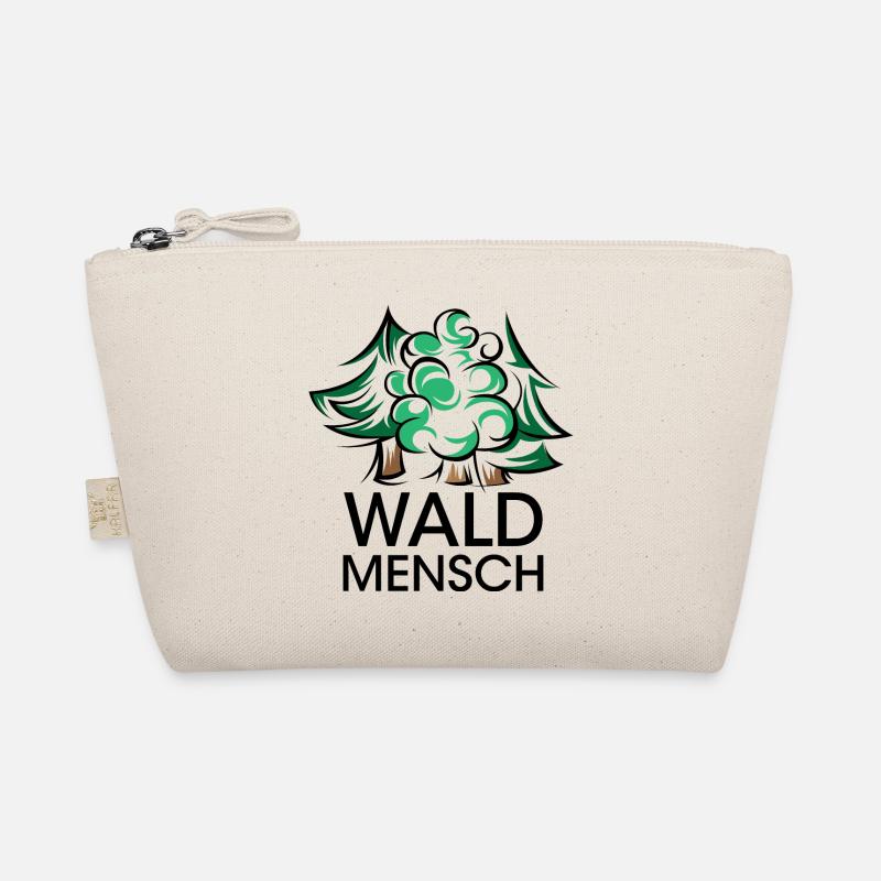 forest man trees logo forest forests logo icon icon Organic Pouch