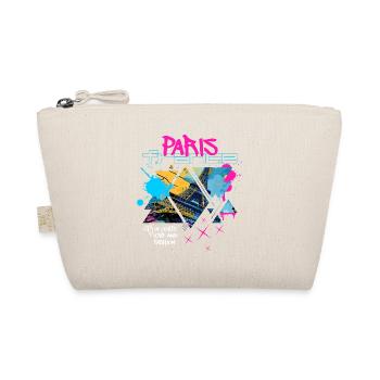Paris, France, Ville, Skyline, Tour Eiffel, Graffiti - Trousse biologique - nature - Devant