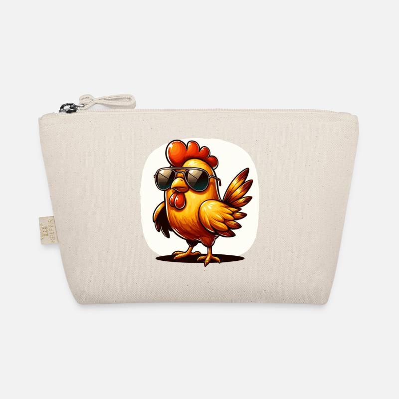 Funny Chicken Chicken Funny Image Organic Pouch