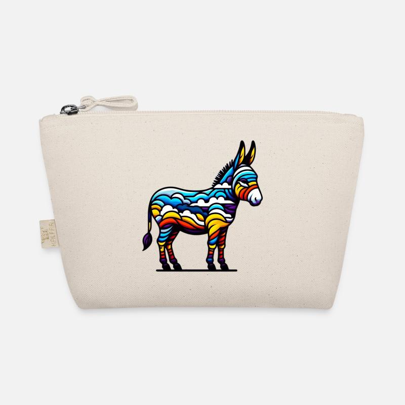 Âne, Tétine, Mule - Trousse biologique - nature