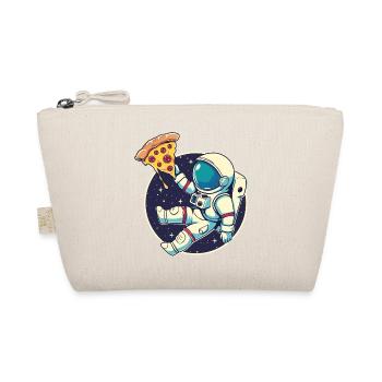 Pizza Astronaut - Organic Pouch - nature - Front