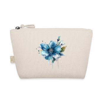 Fleur bleue - Trousse biologique - nature - Devant