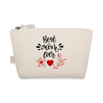 Best Mom Ever - Organic Pouch - nature - Front