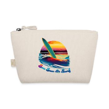 Sea sun & surf - Organic Pouch - nature - Front