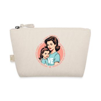 Mother and daughter - Organic Pouch - nature - Front
