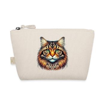 Katze - Bio-Täschchen - Natur - Vorne