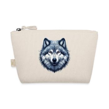 Wolf - Bio-Täschchen - Natur - Vorne