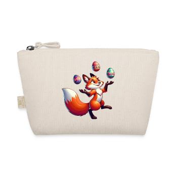 Jongleur de renard de Pâques avec des œufs - Trousse biologique - nature - Devant