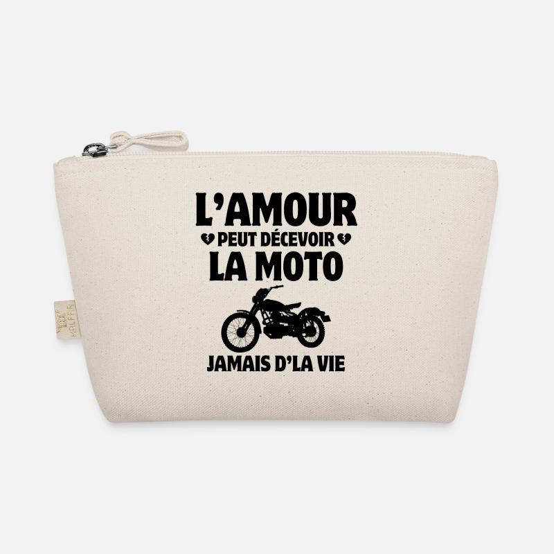 Motorcycle, motorcycle fan, biker, biker Organic Pouch