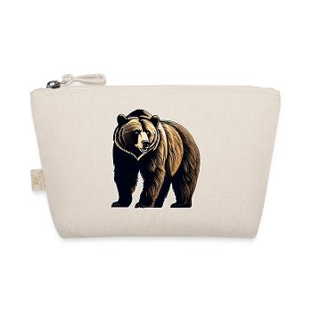 Proud Bear - Organic Pouch - nature - Front