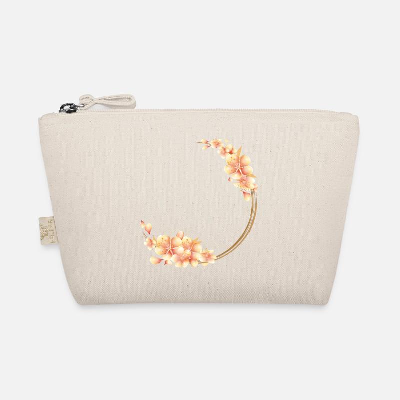 Couronne de fleurs de pêcher dans un ton pêche doux et velouté Trousse biologique