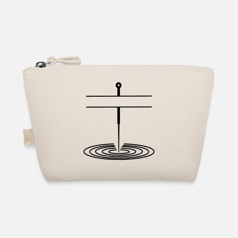 Acupuncture Logo Name Banner Organic Pouch