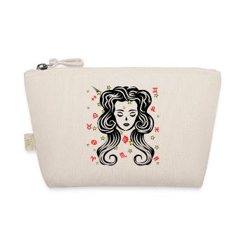 Sign Zodiac sign star logo Virgo - Organic Pouch - nature - Front