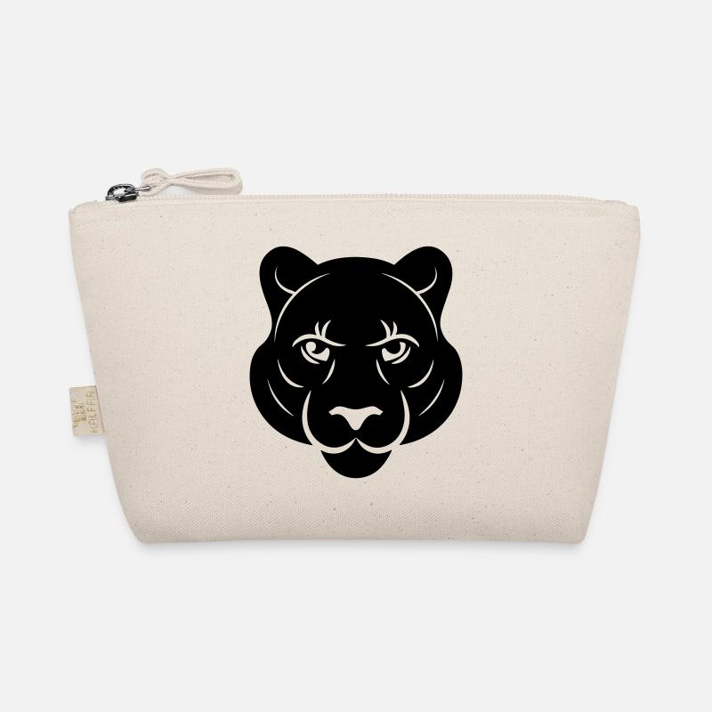 Kopf des Panthers Bio-Täschchen