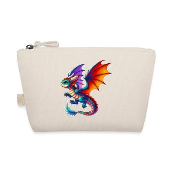 Drache - Bio-Täschchen - Natur - Vorne