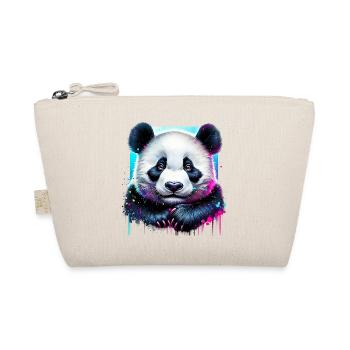 Panda - Bio-Täschchen - Natur - Vorne