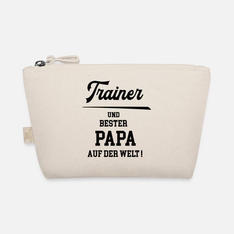 Trainer Coach Training Bester Papa Vater Mann Bio-Täschchen