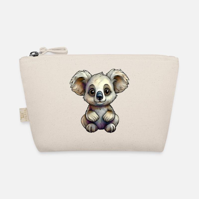 Winziger Koala - Bio-Täschchen - Natur