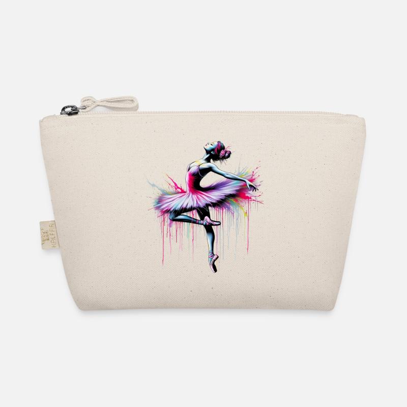 Danseuse de ballet avec tutu - Trousse biologique - nature