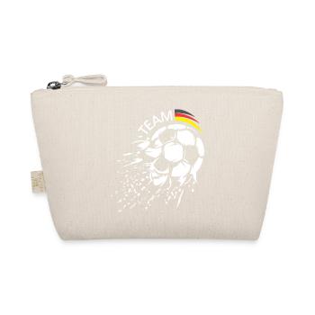 Team Deutschland Fußball Ball Explosion Logo icon - Bio-Täschchen - Natur - Vorne