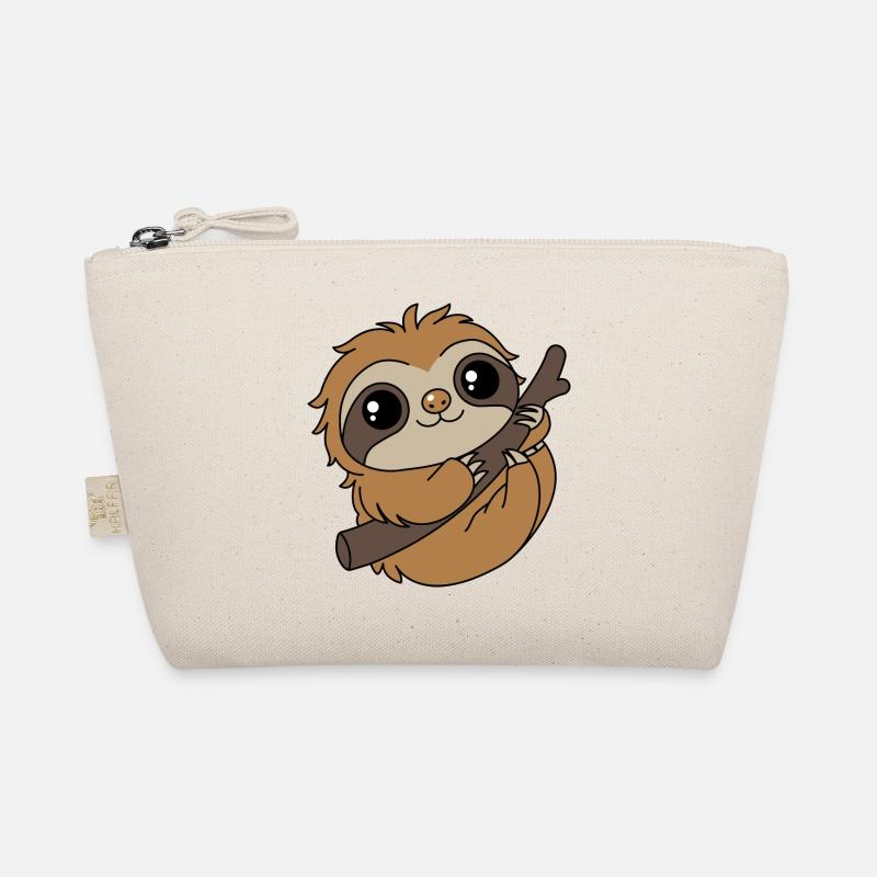 Cute Sloth Organic Pouch