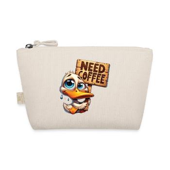 Need Coffee - Brauchte Kaffee - Bio-Täschchen - Natur - Vorne