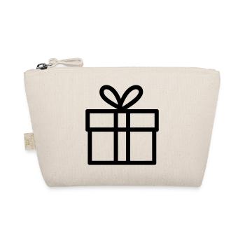 Small Gift Box - Organic Pouch - nature - Front