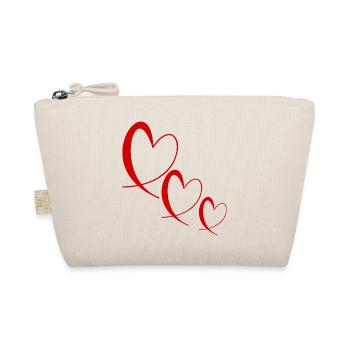 HAPPY FATHER'S DAY. DAD. FATHER's DAY - Organic Pouch - nature - Front