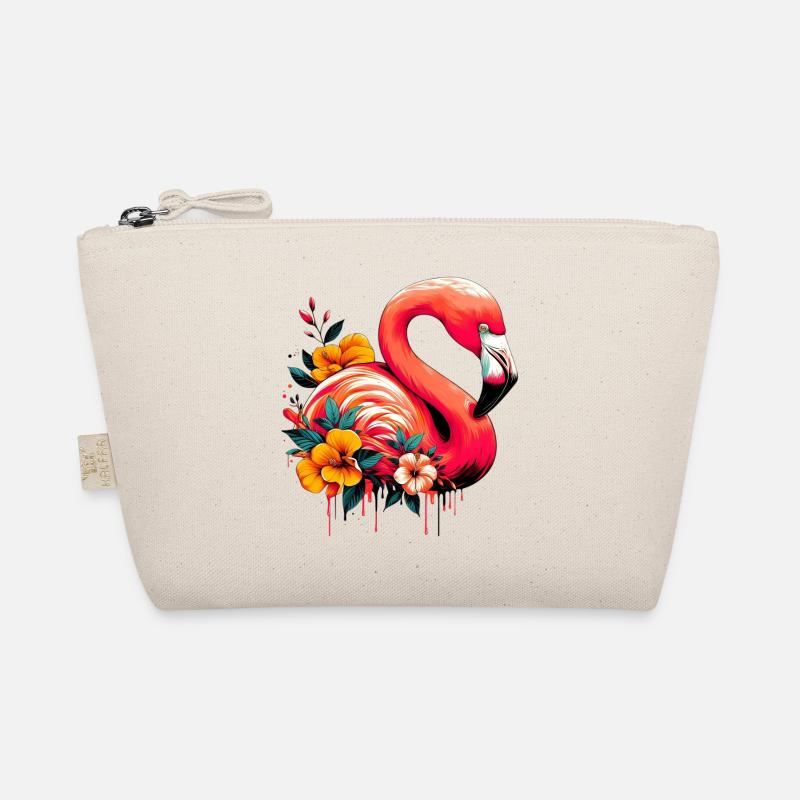 Flamingo Bio-Täschchen