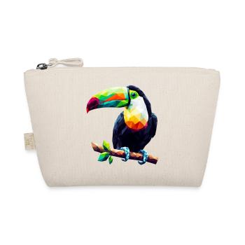 Polygonal toucan - Organic Pouch - nature - Front
