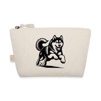 Siberian Husky - Bio-Täschchen - Natur - Vorne