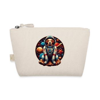 Space Pup Adventure: Astronaut Dog in the Galaxy - Organic Pouch - nature - Front
