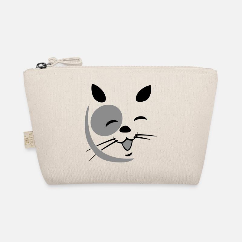 Katzengesicht Bio-Täschchen