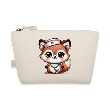 Adorable Fox en infirmière - Trousse biologique - nature - Devant