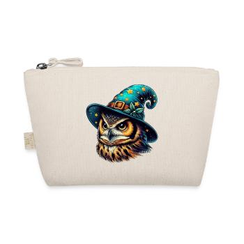 Wizard Owl - Organic Pouch - nature - Front