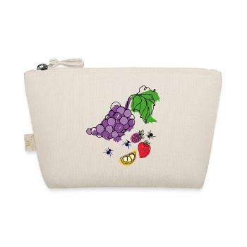 Obst mit Insekten - Bio-Täschchen - Natur - Vorne