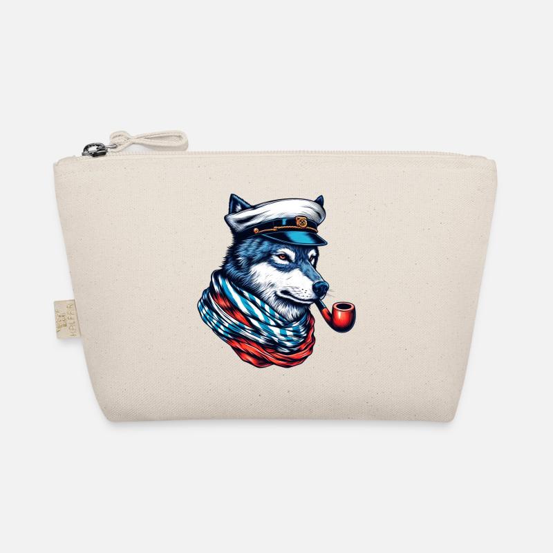 Seewolf Wolf Wölfe Bio-Täschchen